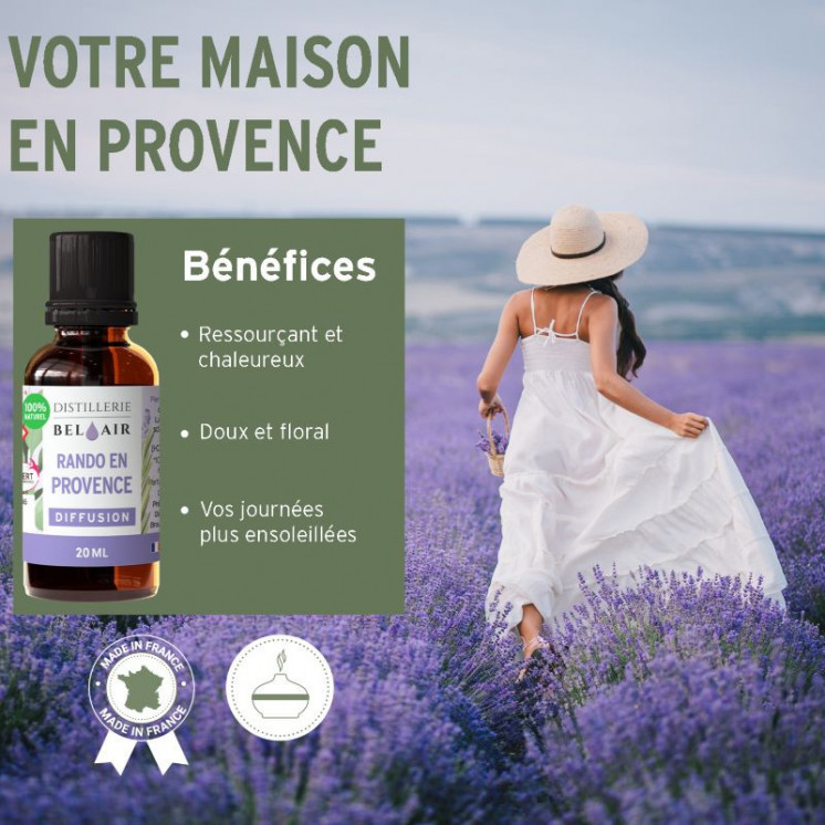 Rando en Provence - Parfum d'ambiance bio - 20 ml