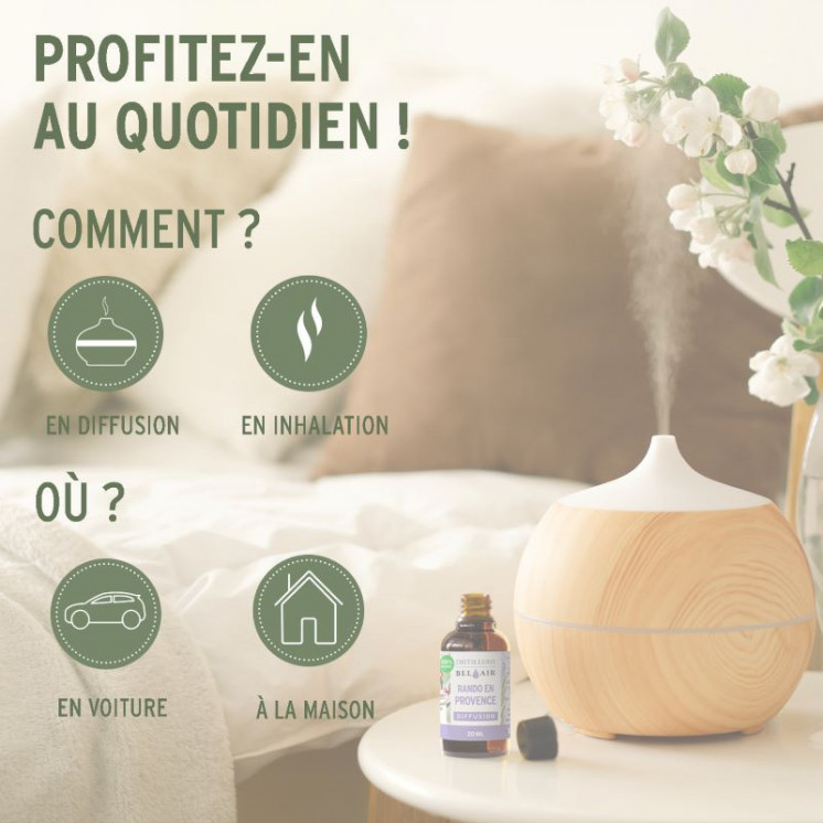 Rando en Provence - Parfum d'ambiance bio - 20 ml