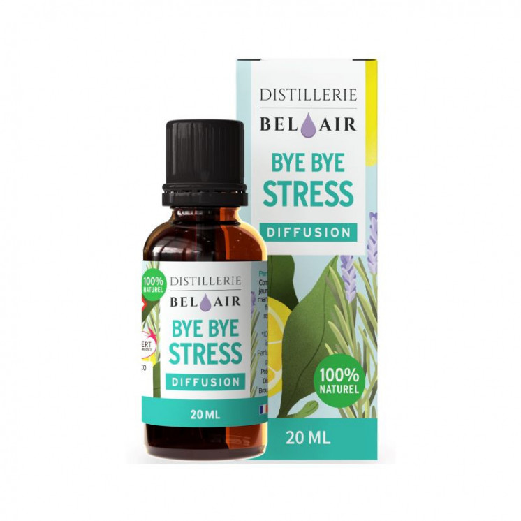 Bye Bye Stress - Parfum d'ambiance bio - 20 ml