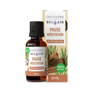 Pause Méditation - Parfum d'ambiance Bio - 20 ml