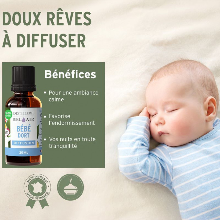 Bébé dort - Parfum d'ambiance Bio - 20 ml