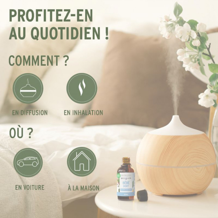 Bébé dort - Parfum d'ambiance Bio - 20 ml