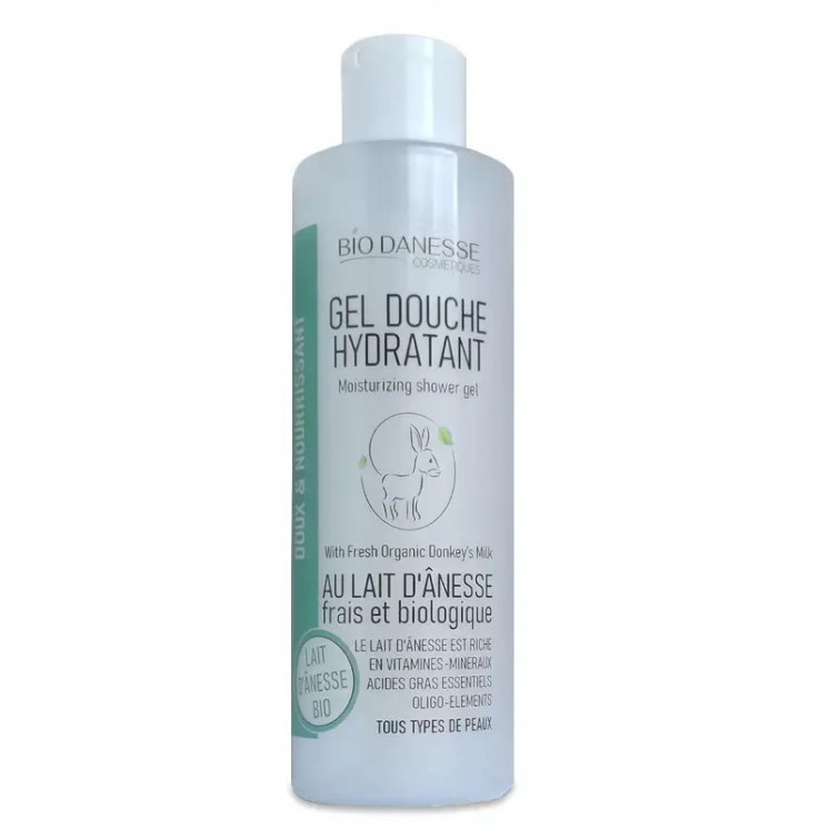 Gel douche au lait d'ânesse bio 200 ml