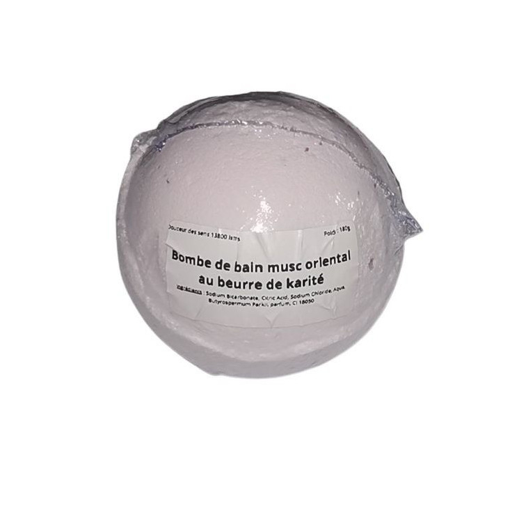 Boule de bain au Karité - Musc oriental - 180 g