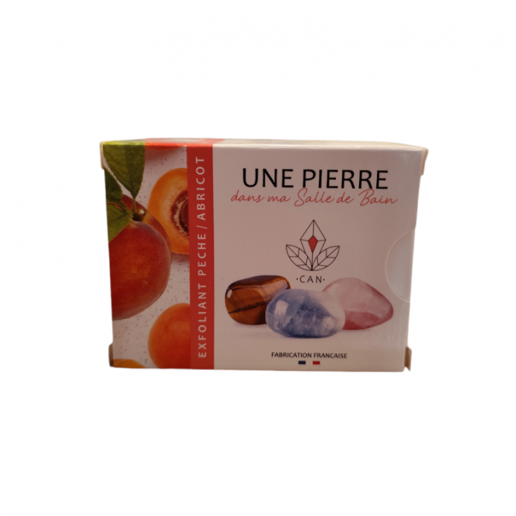 Savon exfoliant Pêche Abricot