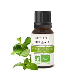 Menthe poivrée française - Huile essentielle bio - 10 ml