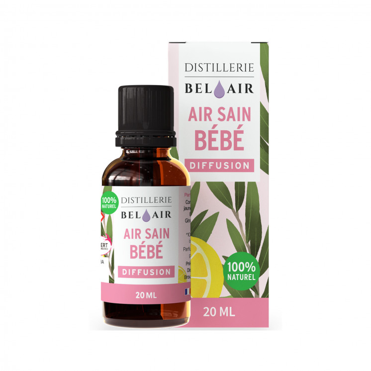 Air sain bébé - Parfum d'ambiance Bio - 20 ml